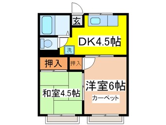 間取図 榎本ハイツ