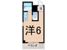 中野第２ビル 1Rの間取り