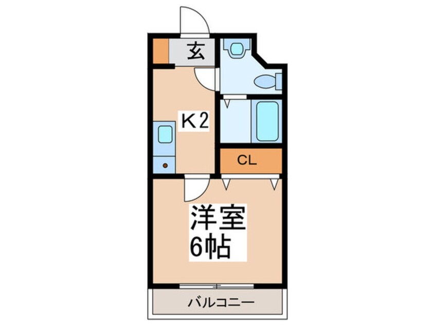 間取図 コムネット東府中