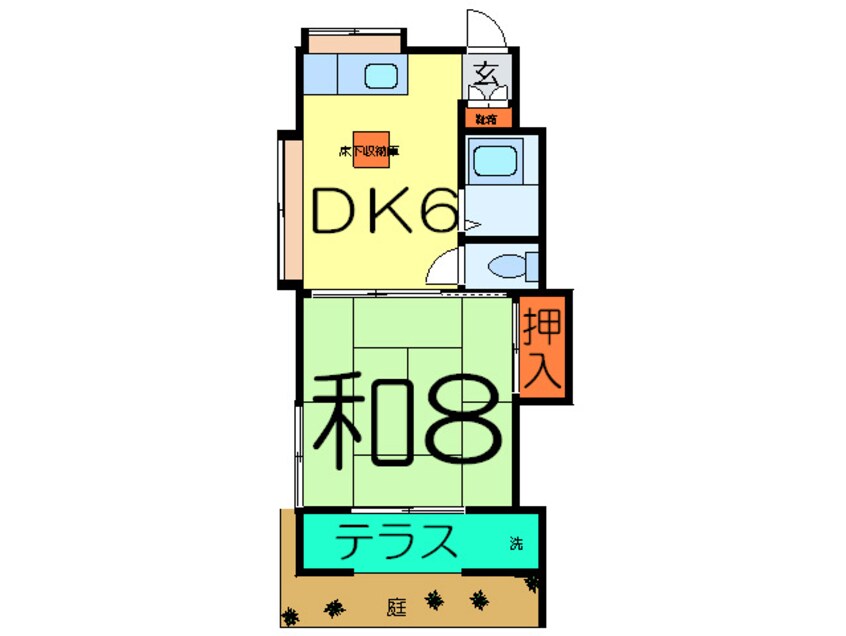 間取図 プラッツ北原