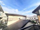 室内からの展望 青木地所貸家