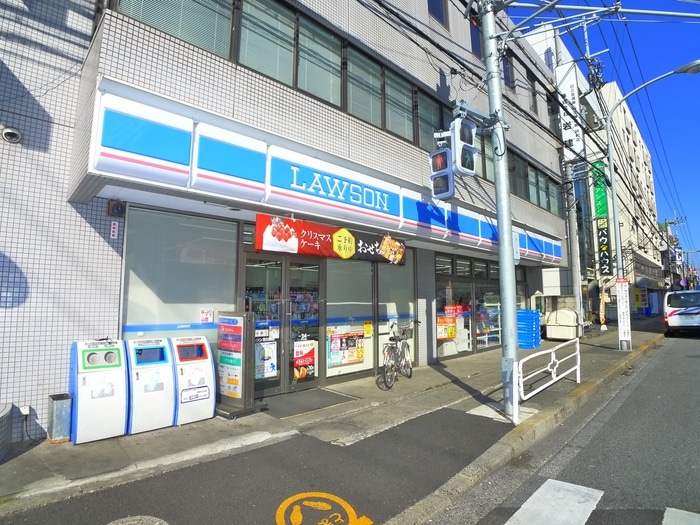 ローソン市川湊店(コンビニ)まで357m クロノス香取