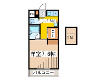 間取図 トリコロール・ピエテ
