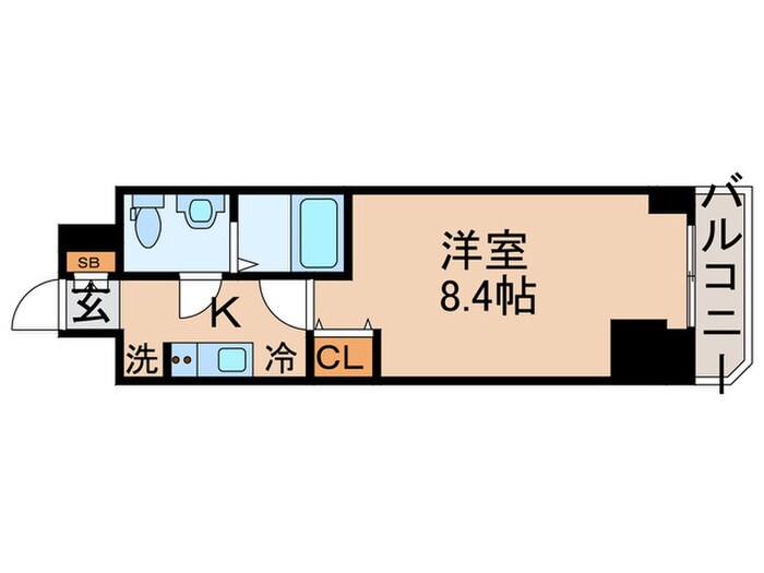 間取り図 T-CASTLE NISHIARAI-EKIMAE