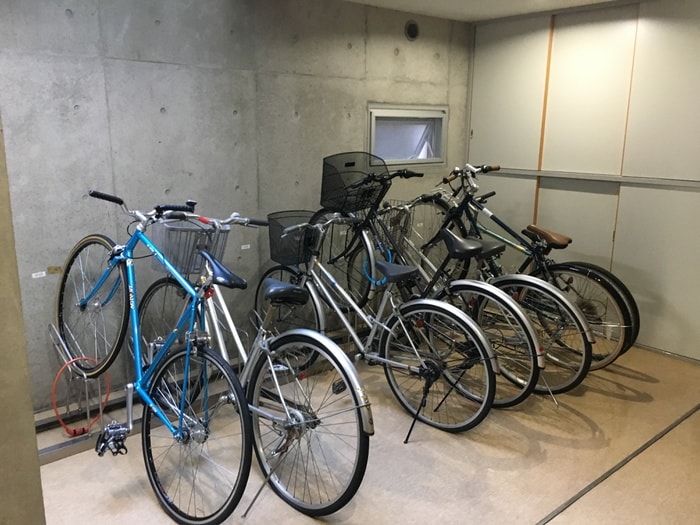 駐輪場 カサアレグリア