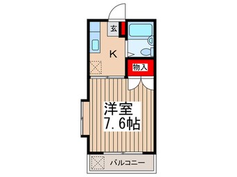 間取図 コーポマルワ