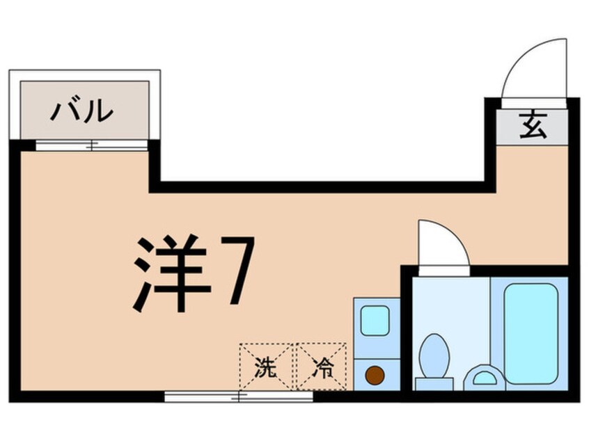 間取図 ウィニング奥沢