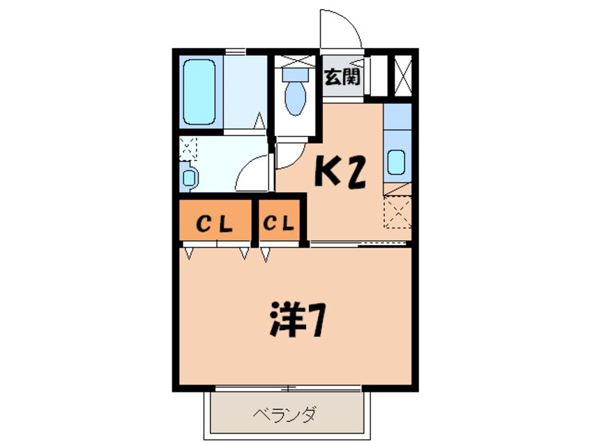 間取図 グランシャリオ