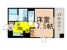 エントピアパレス 1Kの間取り