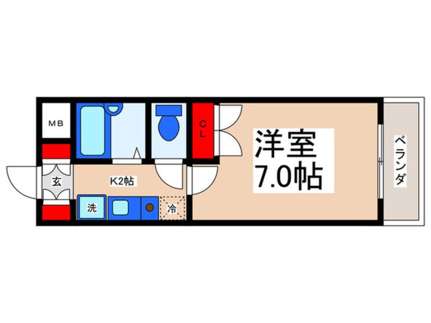 間取図 レジディア浦安