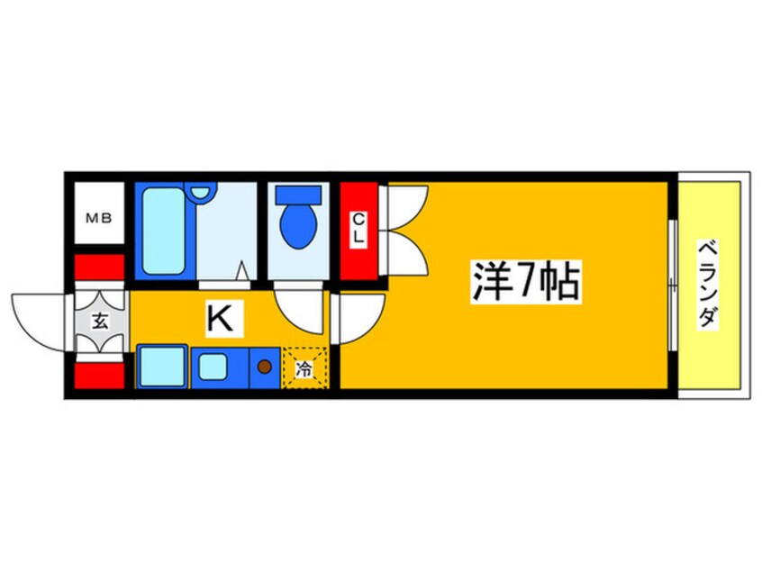 間取図 レジディア浦安