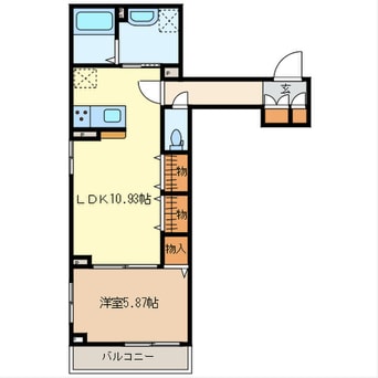 間取図 クレールメゾン