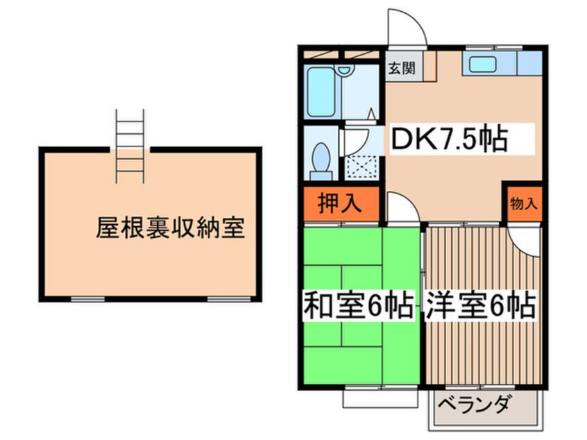 間取図 ジョイフルカ－サ