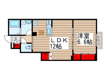間取図 エルカーサHDK