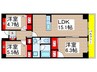 テラスレジデンス船橋夏見 3LDKの間取り