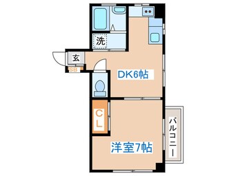 間取図 第１三幸レジデンス