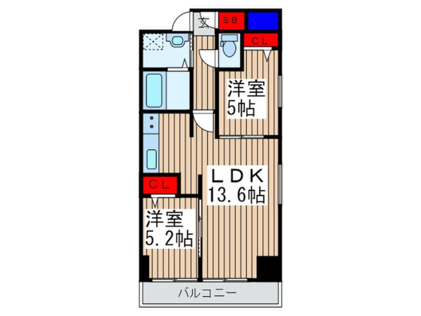 間取図 ミルフィーユ