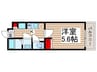 GENOVIA妙典（409） 1Kの間取り