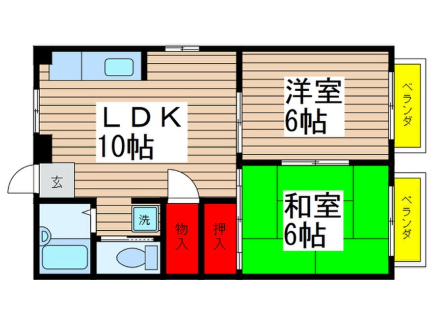 間取図 アミューズ