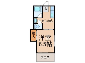 間取図 フリーダムハイツ