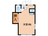 寿荘 1Rの間取り