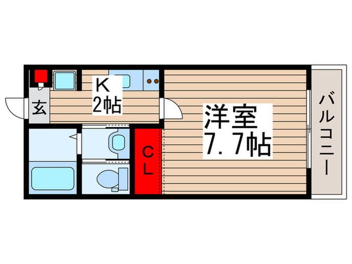 間取り図 キャメル秋津８
