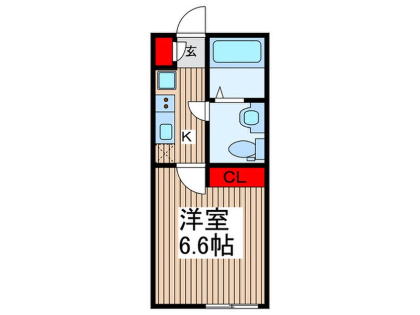 間取図 プレジール草加