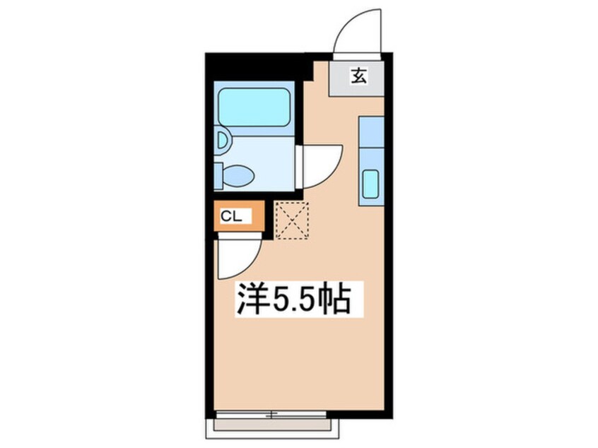 間取図 第2レオパレス若狭