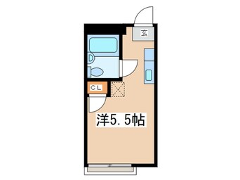 間取図 第2レオパレス若狭