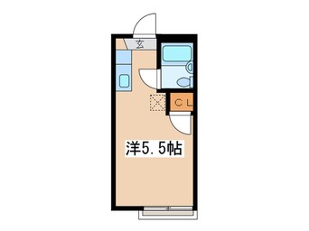 間取図 第2レオパレス若狭