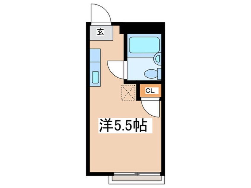 間取図 第2レオパレス若狭