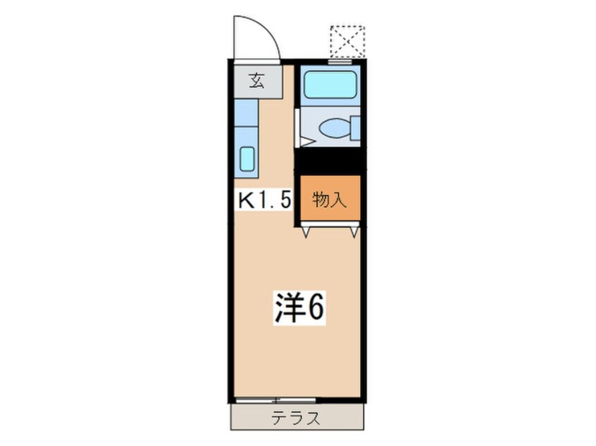 間取図 ハイムＫ