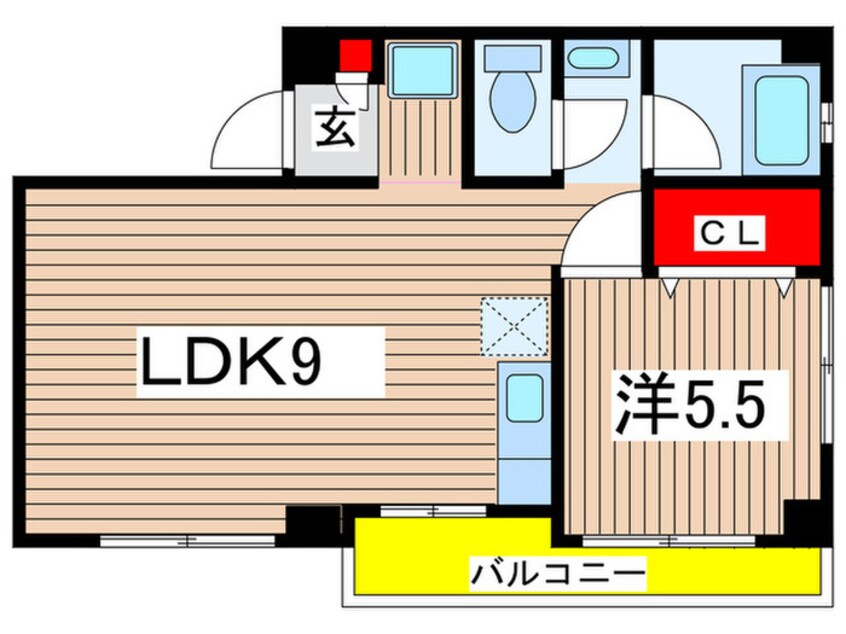 間取図 Ｅナカジマ