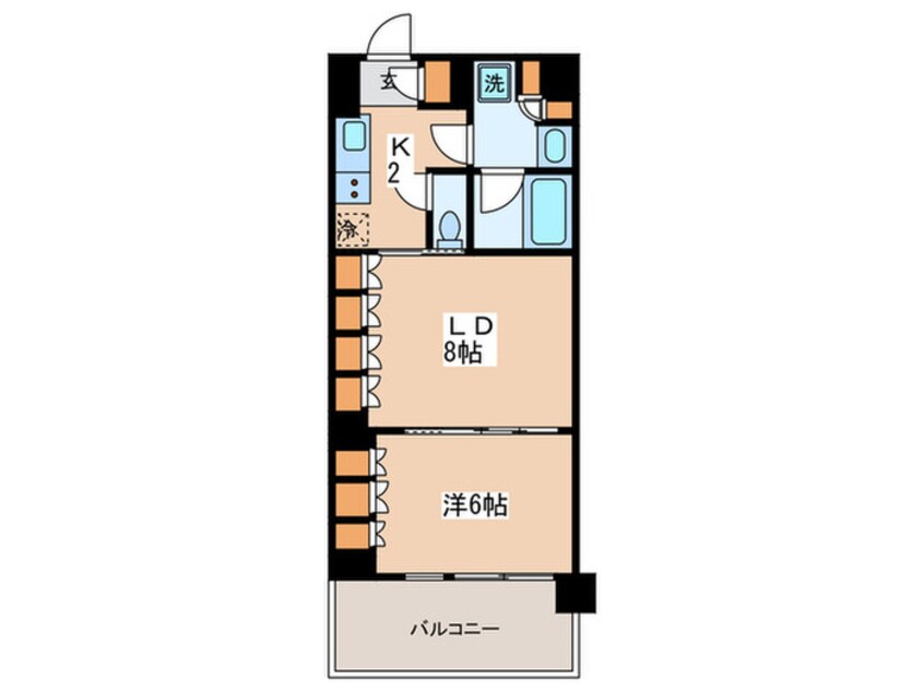 間取図 レジディア池袋