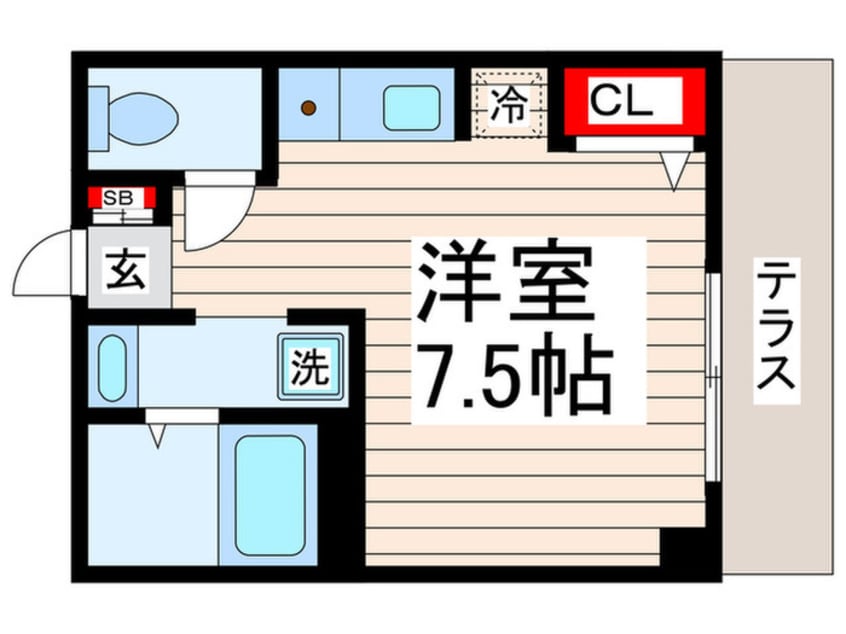 間取図 エクリプス練馬