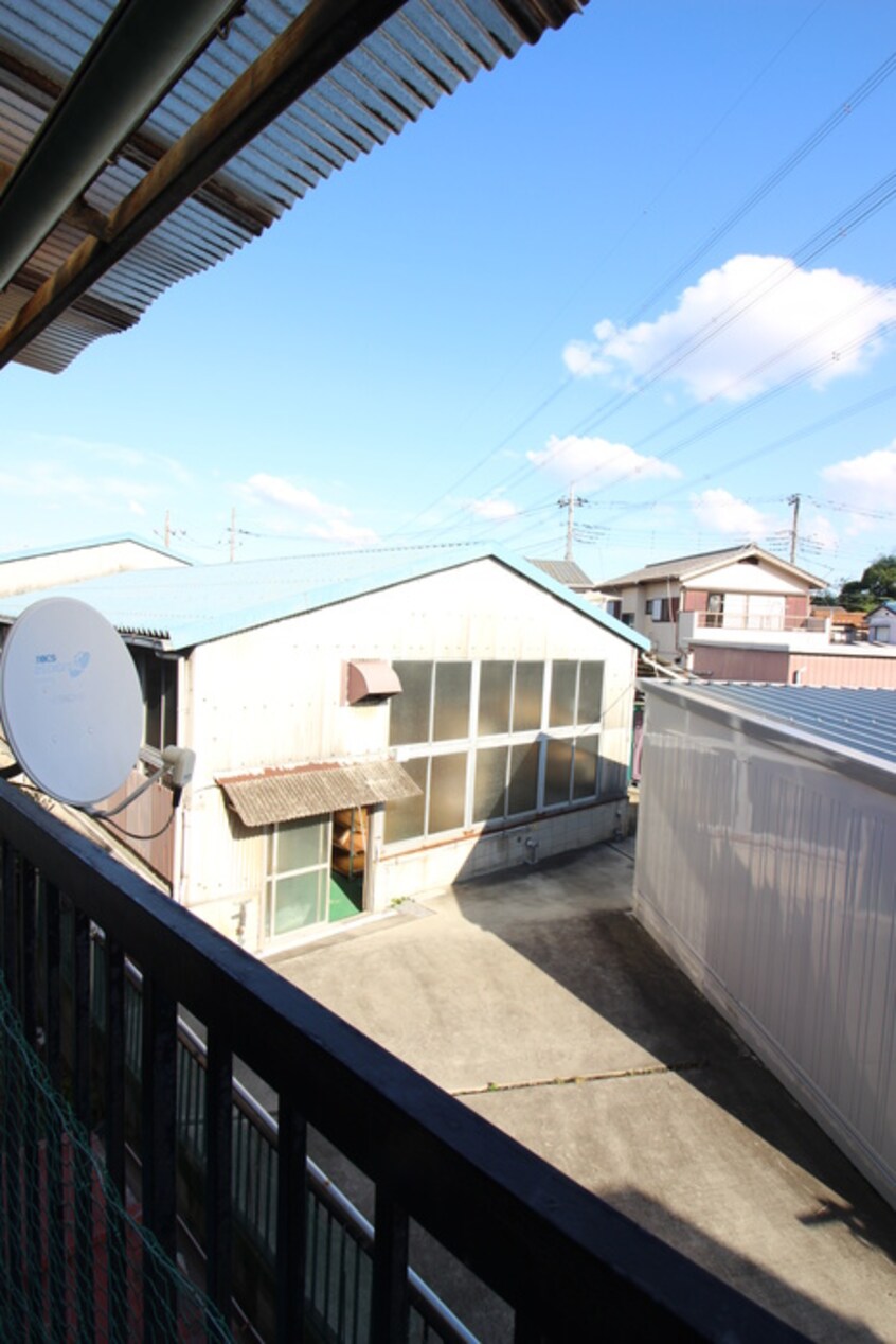 室内からの展望 峯戸建て