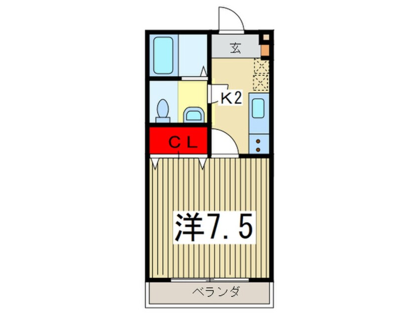 間取図 プラザ・コーテスィー