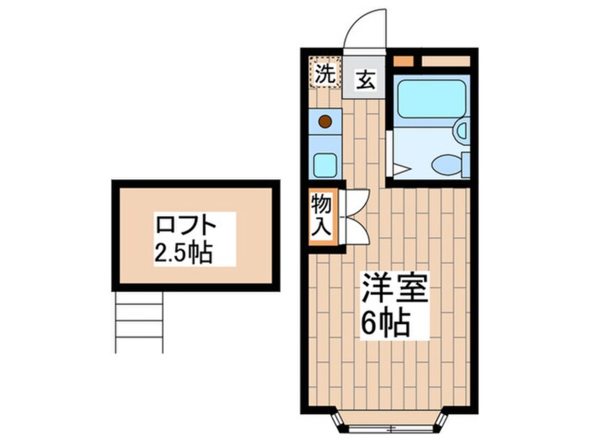 間取図 セゾン・ドルミＡ