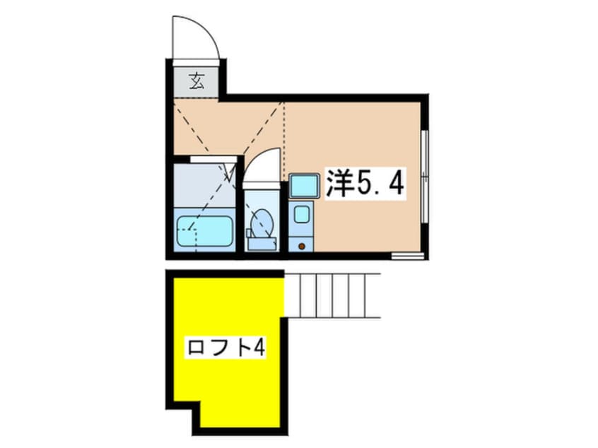 間取図 フォレスタ石川町