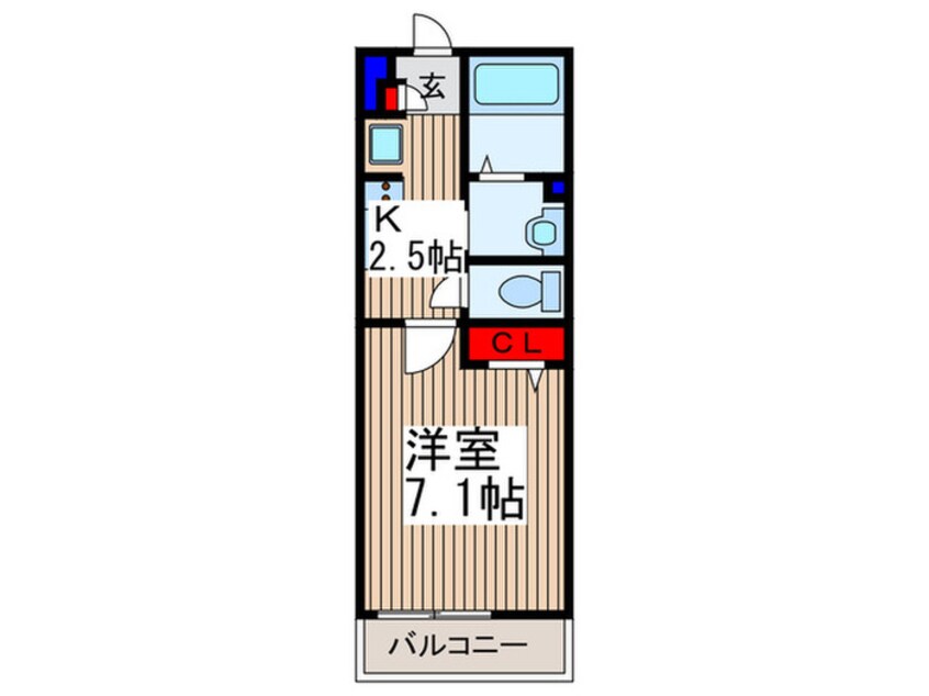 間取図 リブリ・ＹＵＭＥ