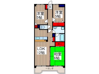 間取図 メゾンサファイア