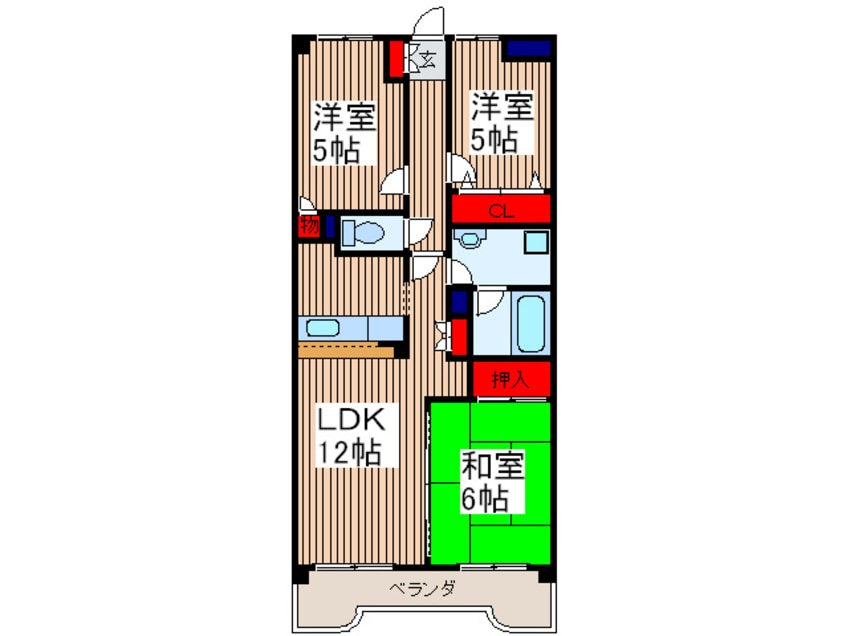 間取図 メゾンサファイア