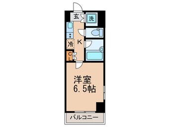 間取図 ルーブル武蔵小杉弐番館