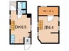 エクセル南大塚 1DKの間取り