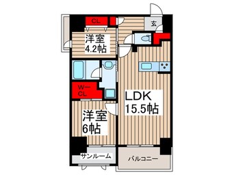 間取図 LA　MAISON　DU　RAISIN