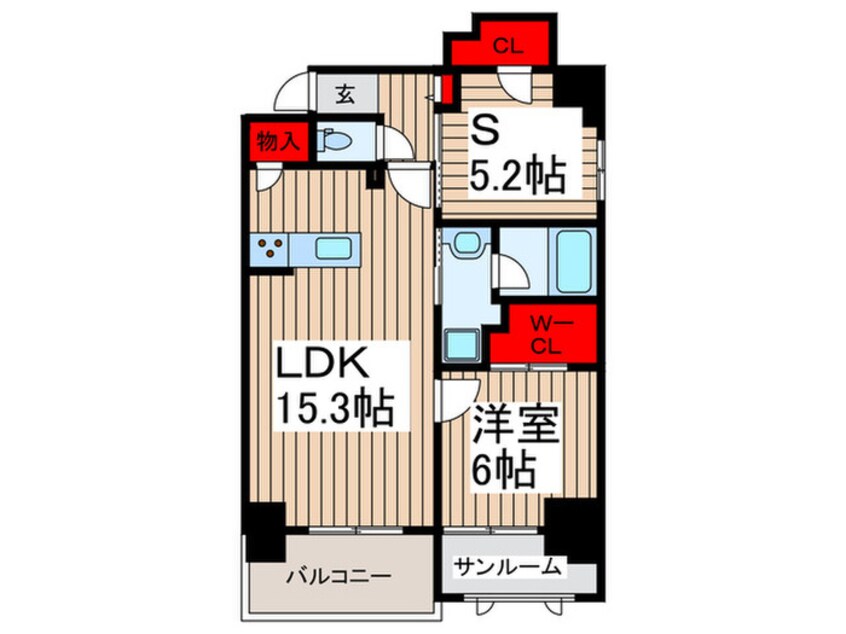 間取図 LA　MAISON　DU　RAISIN