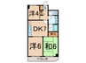 ヒルサイドテラスＵ 3DKの間取り