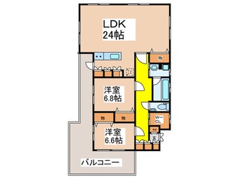 間取図 ピアーチェ祖師ヶ谷大蔵