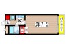 ＭＦビル 1Kの間取り