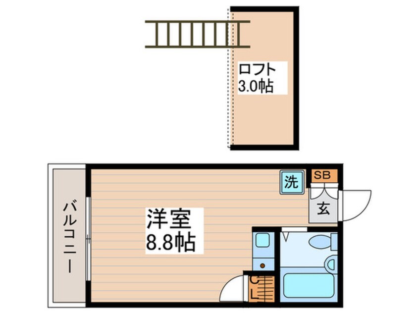 間取図 プラザ２３